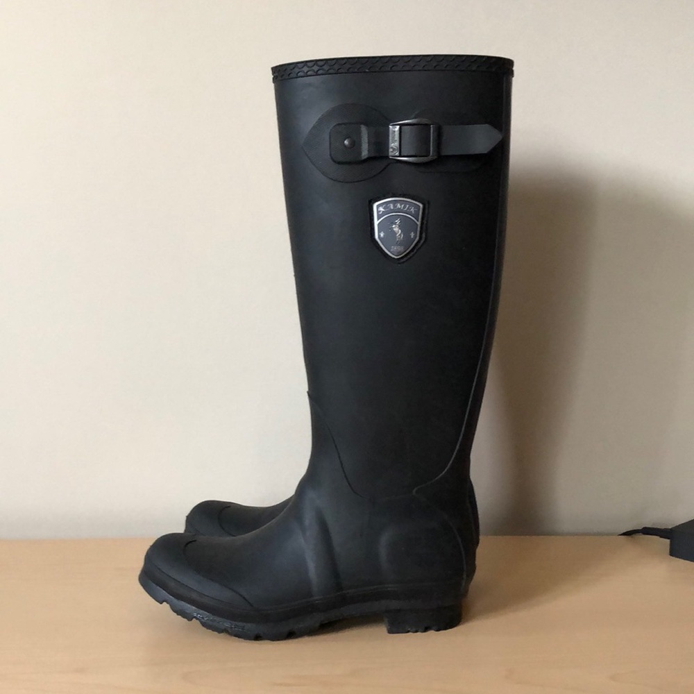 Kamik Jennifer Rain Boot in Matte Black